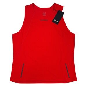 GoreWear Contest 2.0 Singlet Mens Lab Red Running Athletic Tank Top M Running